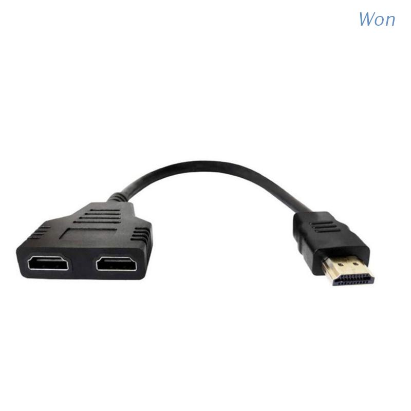 Dây Cáp Chia Cổng HDMI 2 Trong 1 Ra 2 Cổng Ra