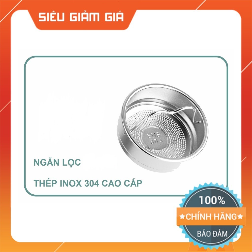 Bình giữ nhiệt inox cao cấp 450ml Think Different