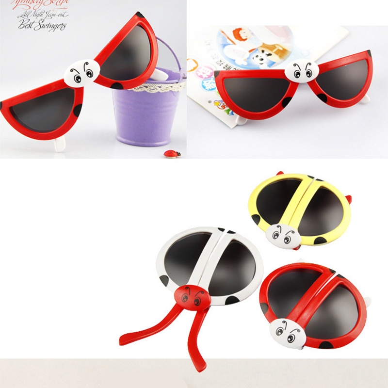 Mắt Kính Mát Hoạt Hình Dễ Thương Dành Cho Bé Trai Bé Gái