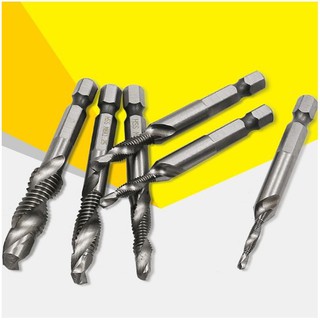 Bộ 6 mũi khoan taro ren 6 cây