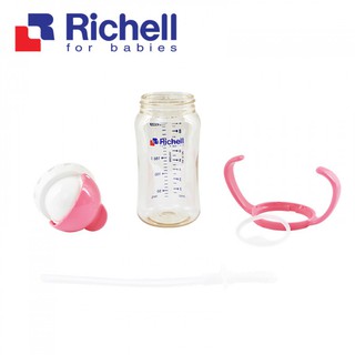 BÌNH ỐNG HÚT PPSU RICHELL (DUNG TÍCH 260ML)