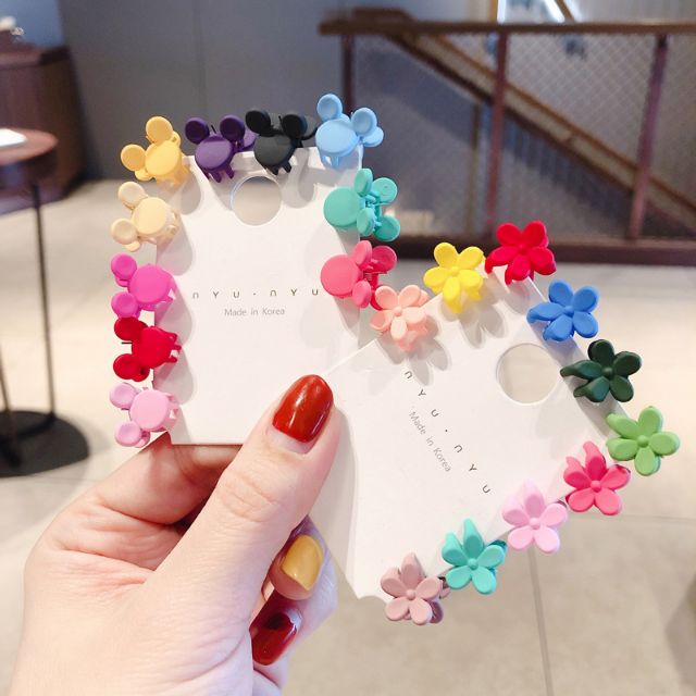 SET 20 CÁI GẤP TÓC MINI NHIỀU MÀU NHÁM