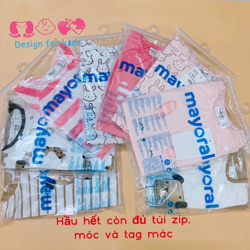 (Link 1) Body đùi hãng May.oral vải ORGANIC COTTON hàng xuất dư cho bé gái