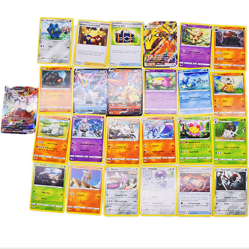 [Mã LIFE20KALL giảm 10% đơn 50K] Bộ Thẻ Bài Pokemon 25 Thẻ Sword Shield BATTLESTYLES ( Mẫu Ngẫu Nhiên) Loại Cao cấp