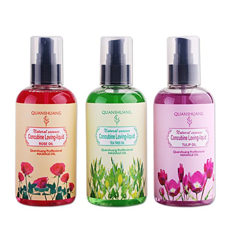 [SẴN HÀNG] Dầu Bôi Trơn Và Massage Body Nam Nữ Hương Hoa Hồng, Tulip 200ml | BigBuy360 - bigbuy360.vn