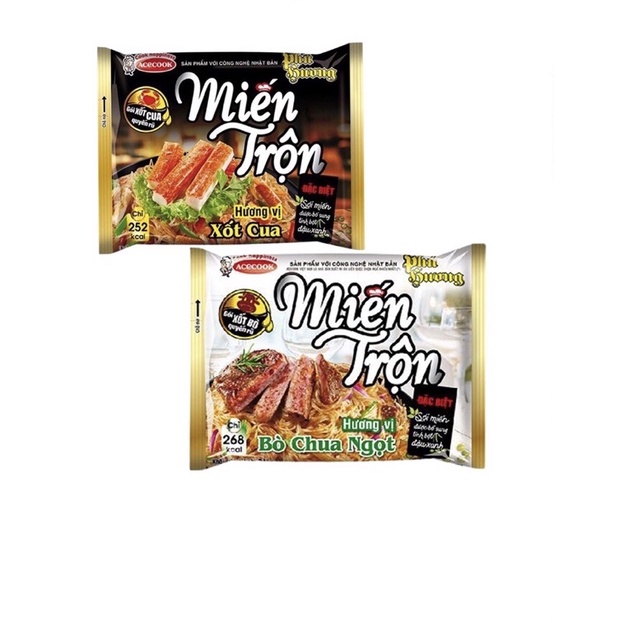 Miến trộn Phú Hương xốt cua 66g