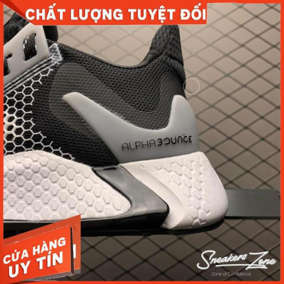 (FREESHI+HỘP+QUÀ)  Giày Thể Thao Sneaker Nam Nữ ALPHABOUNCE INSTINCT M 2020 đen Trắng Cực đẹp Cho Nam Và Nữ