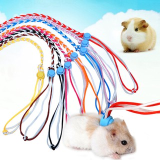 Dây kéo quấn cổ chuột hamster, thỏ nhỏ có thể điều chỉnh kích thước 1.4/2m