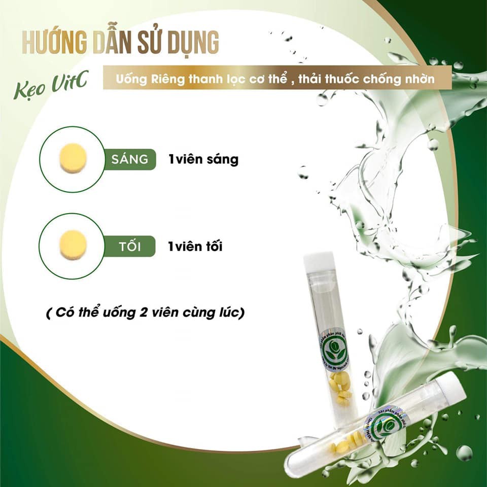 Kẹo siết eo hủy mỡ Vit-C