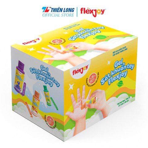 Gel sát khuẩn tay Flexjoy - Sạch khuẩn 99.99%, Không gây kích ứng da - Có 3 mùi hương (dâu, táo, mâm xôi) Flex-JHSA001