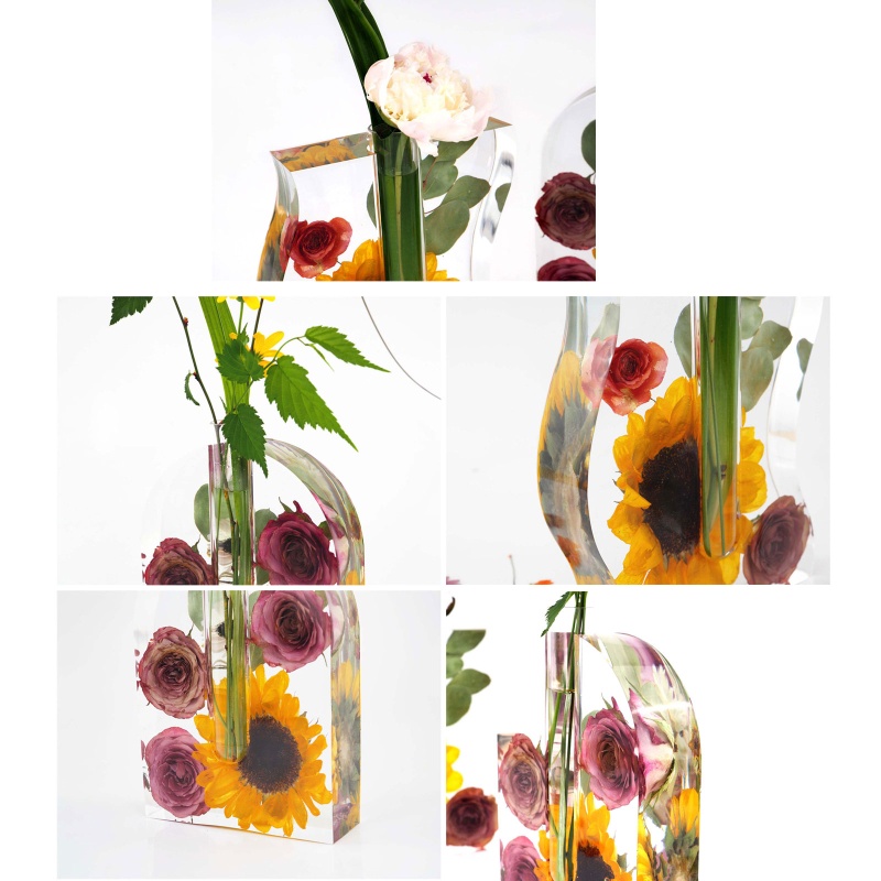 Khuôn Silicone Làm Chậu Hoa Thủy Canh / Chậu Cây Cảnh Trang Trí Nhà Ở / Văn Phòng