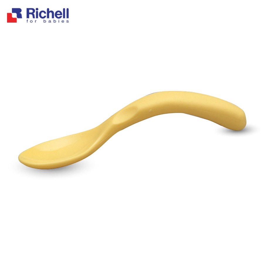Bộ thìa dĩa cong ăn dặm Richell RC42740