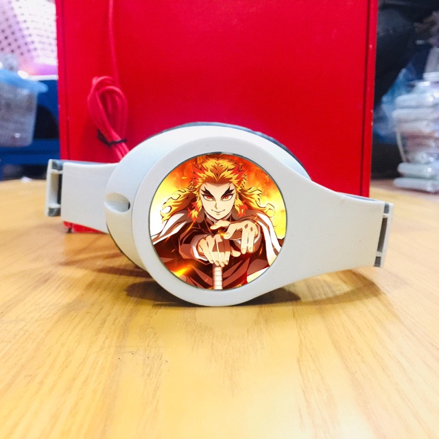 Tai nghe heatphone viêm trụ rengoku kyoujurou kimetsu no Yaiba mẫu ngẫu nhiên
