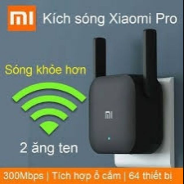 KÍCH SÓNG WIFI XIAOMI PRO | WebRaoVat - webraovat.net.vn