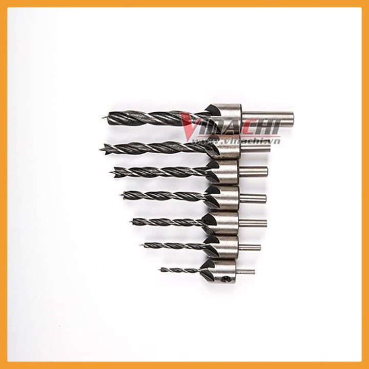 Bộ 7 Mũi Khoan 2 Tầng - Khoan Âm Bắt Vít Chìm