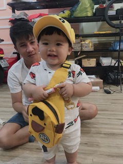 Set Balo Vịt Kèm Mũ Xinh