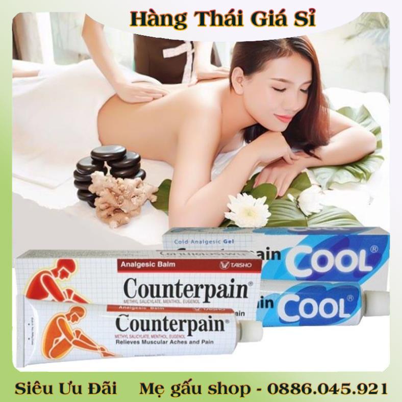Cao xoa bóp Counterpain Thái Lan Red & Cool - Hàng Mới Về Date Xa