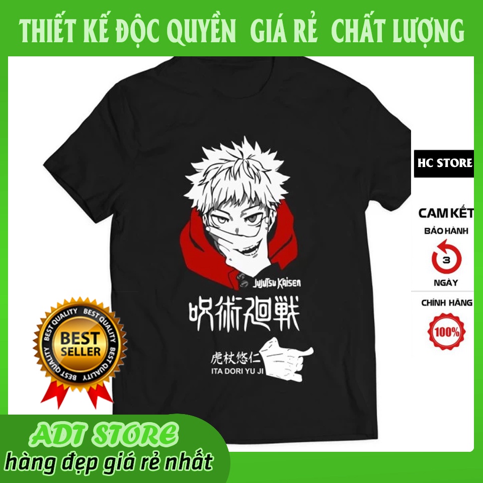Áo Thun Anime Jujutsu Kaisen - Itadori Youji độc đẹp cực chất