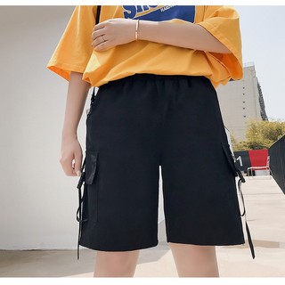 Quần Nữ Kaki ❤️ FREESHIP❤️ Quần Short Lửng Nữ Dây Buộc