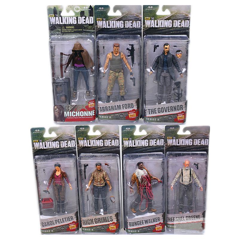 Mô hình nhân vật trong phim the walking dead thế hệ 6 5 inch