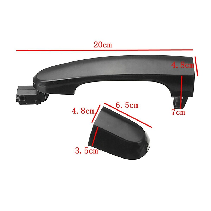 Thay thế tay nắm cửa bên ngoài bên ngoài Trái-Phải cho KIA Sportage 2005 2006 2007 2008 2009 2010