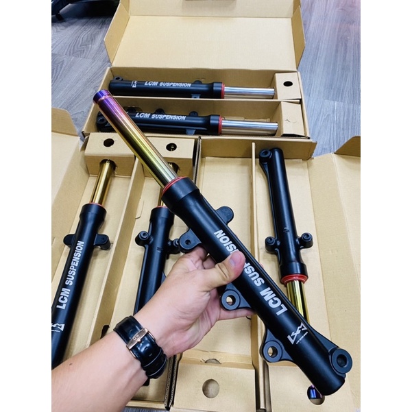Phuộc LCM ti 26 cho Ex150 gắn chảng ba zin