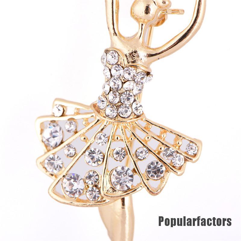 Ghim Cài Áo Đính Đá Nhân Tạo Thời Trang