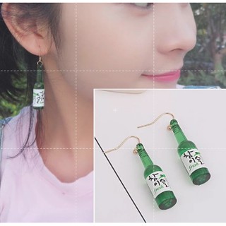 Bông tai chai rượu