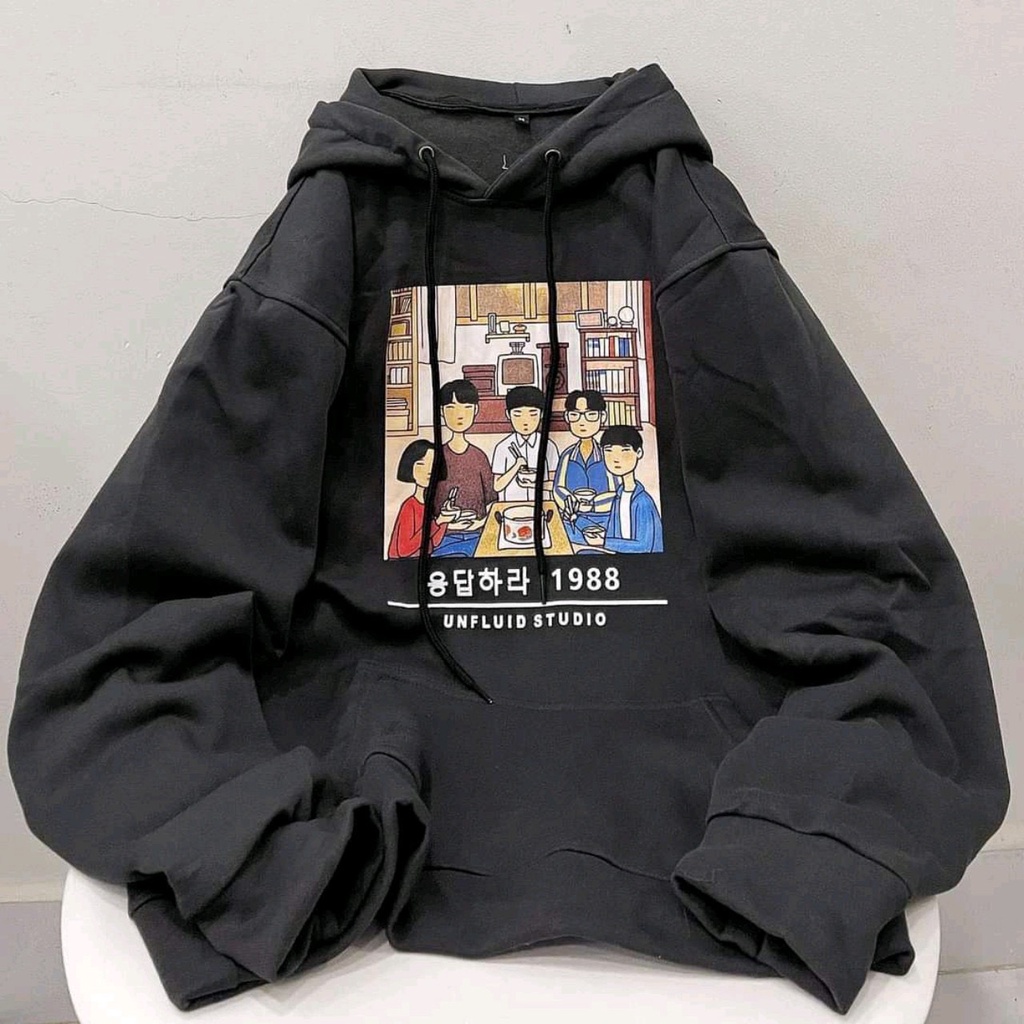 Áo Nỉ Hoodie Fom Rộng UNISEX CaMa Store N01 | BigBuy360 - bigbuy360.vn