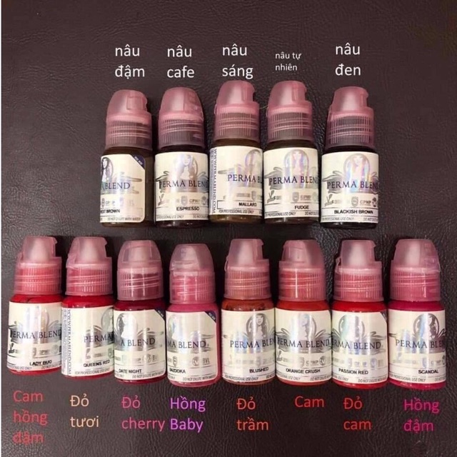 Mực Perma blend Permablend chính hãng 15 ml/ dcpx Trang Nhung Nguyễn