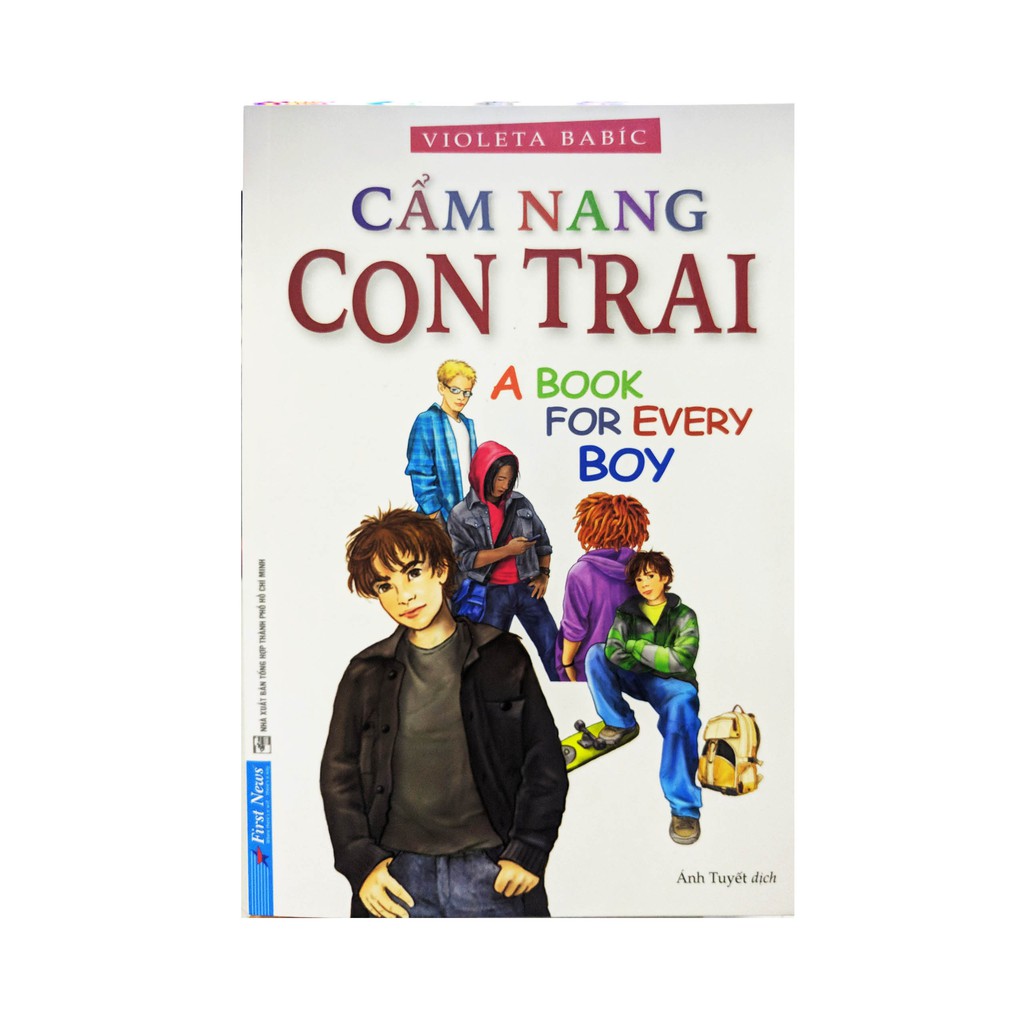 Sách - Cẩm Nang Con Trai (A book for every boy)