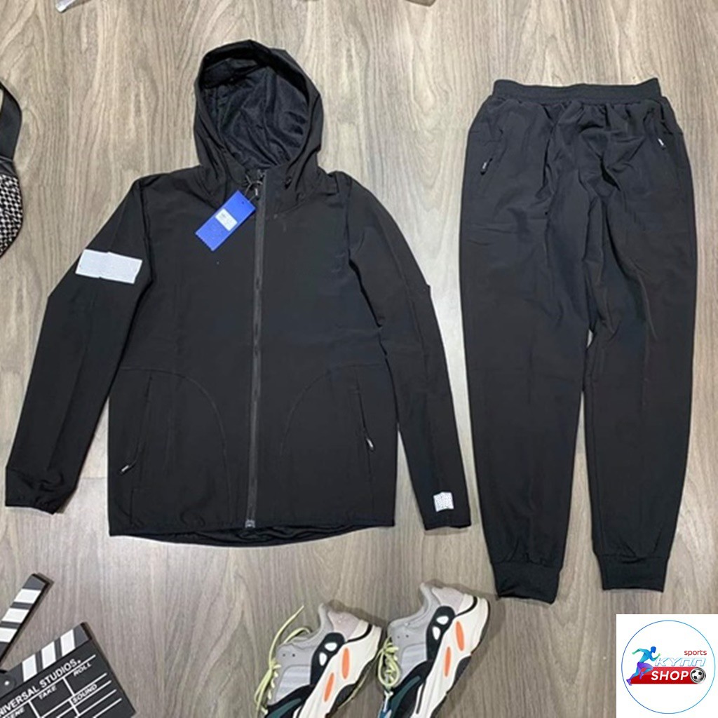 Bộ gió KS003 thể thao nam được thiết kế hai lớp phom 50-75kg kynn shop | BigBuy360 - bigbuy360.vn