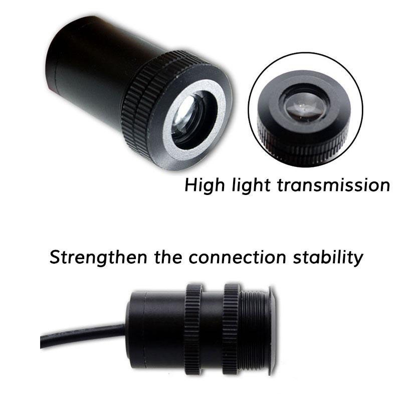Đèn LED Laser Chiếu Logo Gắn Cửa Xe Hơi Ford Mustang Pony Ghost Shadow