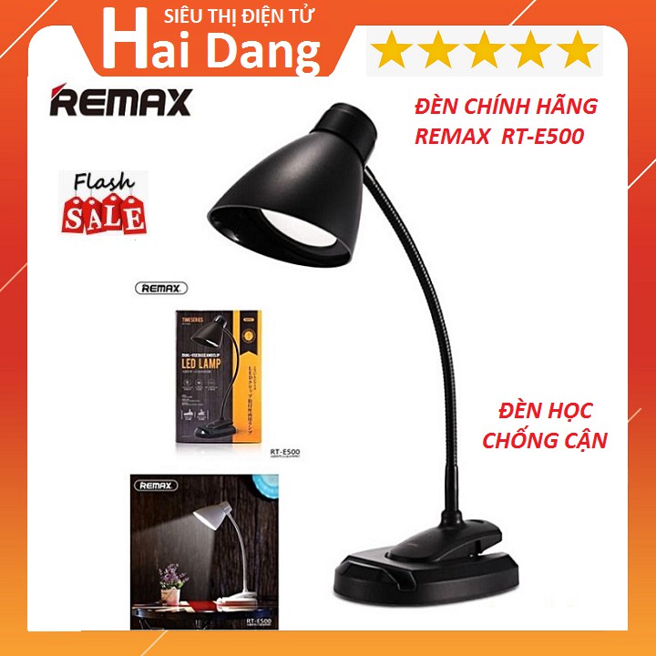 Đèn Học, đèn Để Bàn Học Bài Remax RT-E500 Siêu Sáng Bảo vệ mắt