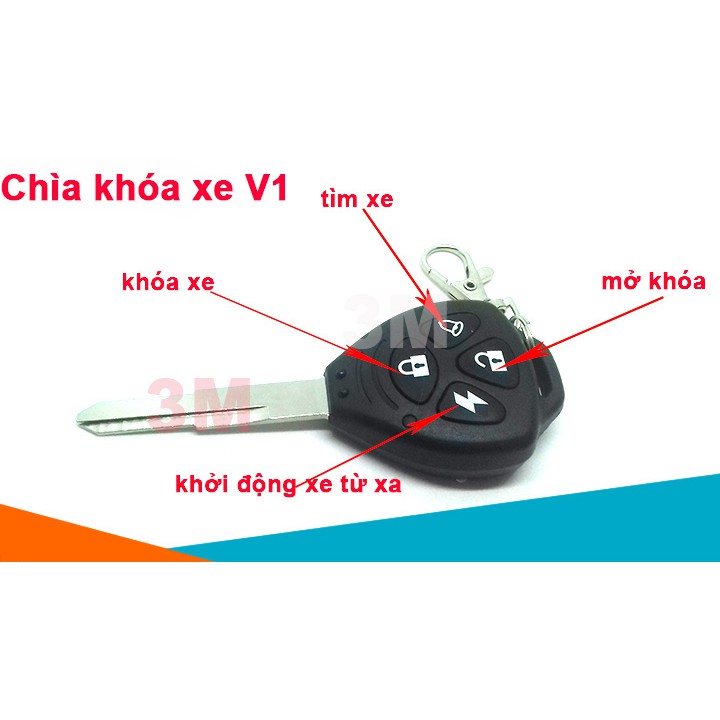 [Tp.HCM] Bộ Thiết Bị Chống Trộm Xe Máy Chuyên Nghiệp Sử Dụng Sóng RF (Âm Thanh Lớn Độ Nhạy Cao)