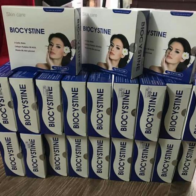 Vien uong dep da Biocystin