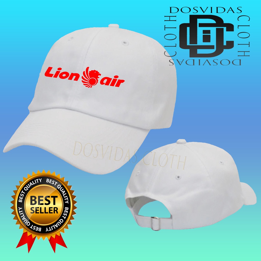 Mũ Lưỡi Trai Chất Lượng Cool LIONAIR Maskapi Đồng Hồ Đeo Tay Hình Sư Tử Cá Tính Cho Nữ