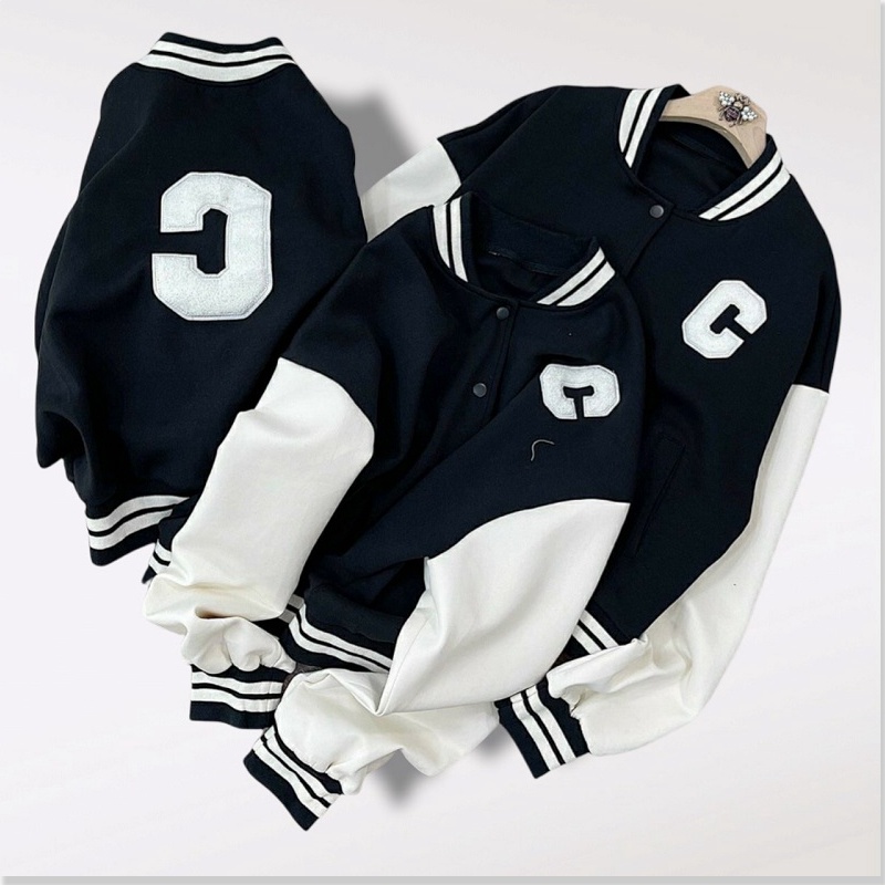 Áo Khoác Bomber Nữ Cúc Bấm Siêu Đẹp ĐĂNG QUANG FASHION