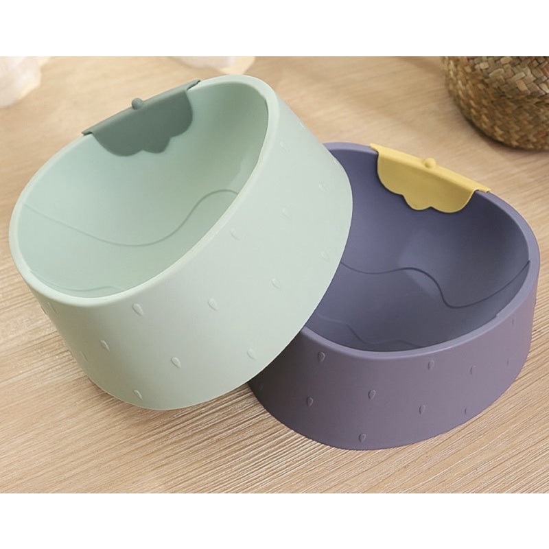 BÁT ĂN TRÁI DÂU CHO CHÓ MÈO-BÁT ĂN CHỐNG TRƠN TRƯỢT MẪU MỚI