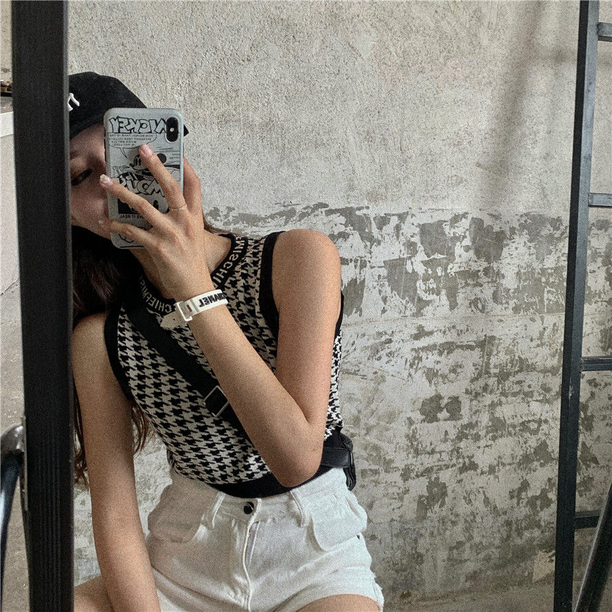 Áo Dệt Không Tay Xinh Xắn Theo Phong Cách Retro Dành Cho Nữ 11023 | BigBuy360 - bigbuy360.vn