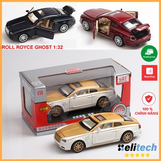 Mô Hình Xe Siêu Sang Rolls Royce Ghost 1:32 Hãng Double Horses Có Đế Trưng Bày - Đủ màu