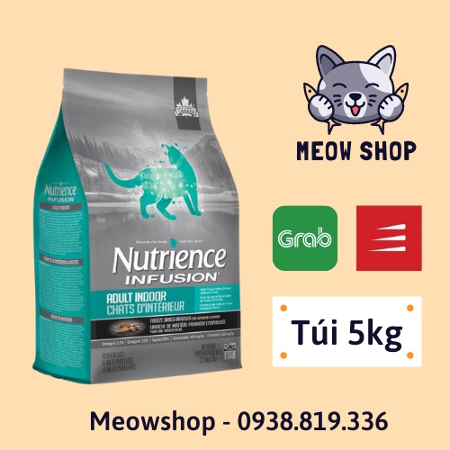 Hạt Nutrience Original Cho Mèo Trưởng Thành - Gà &amp; Rau Củ Quả - Túi 5kg