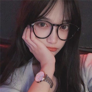 Kính Mắt Mèo Ngố Tròn 2 Chấm