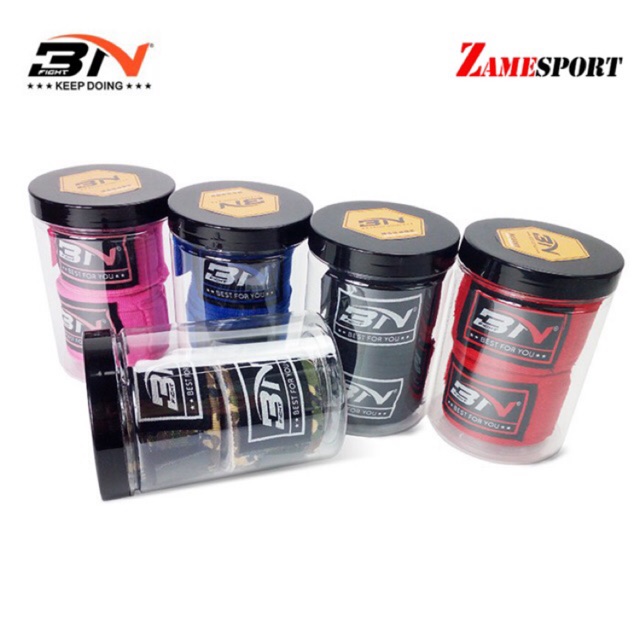 Combo 2 Băng đa boxing BN 3m, băng quấn cổ tay tẬp võ