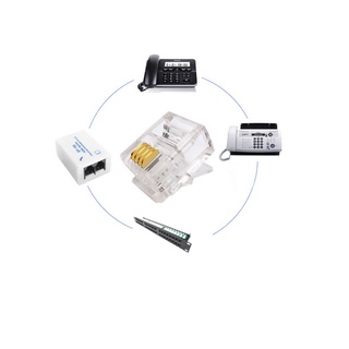 Hạt điện thoại RJ11(100 hạt/túi)