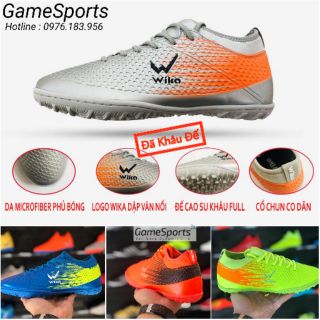 Giầy đá bóng chính hãng WIKA FLASH 2019 mới nhất ( giầy đá banh sân cỏ nhân tạo cổ chun đế TF )
