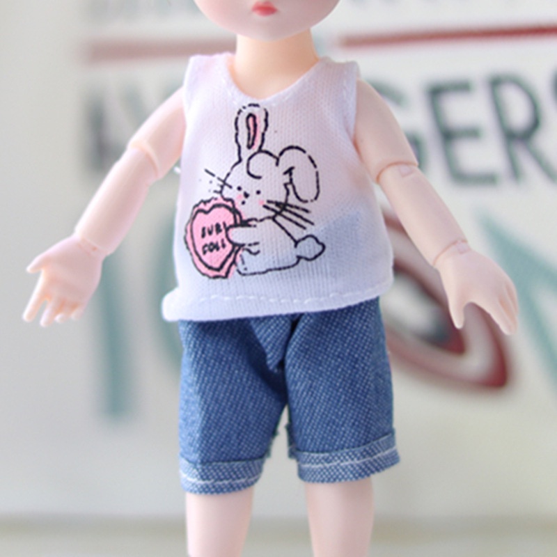 Bộ trang phục cho búp bê BJD ob11 1/12