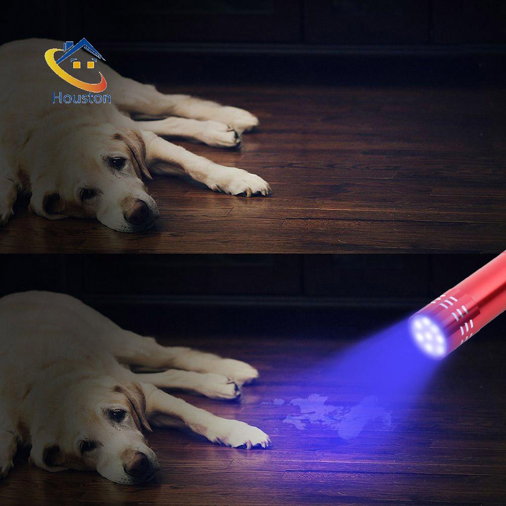 Đèn Pin Tia Cực Tím 9 Bóng LED 2022-NEW]395nm