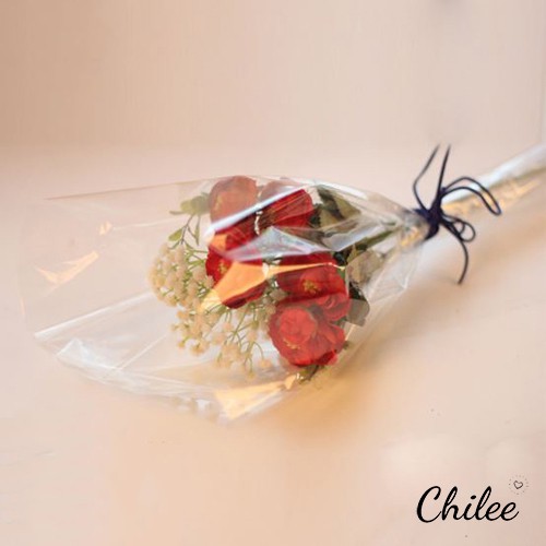 GIẤY GÓI HOA BÓNG KÍNH