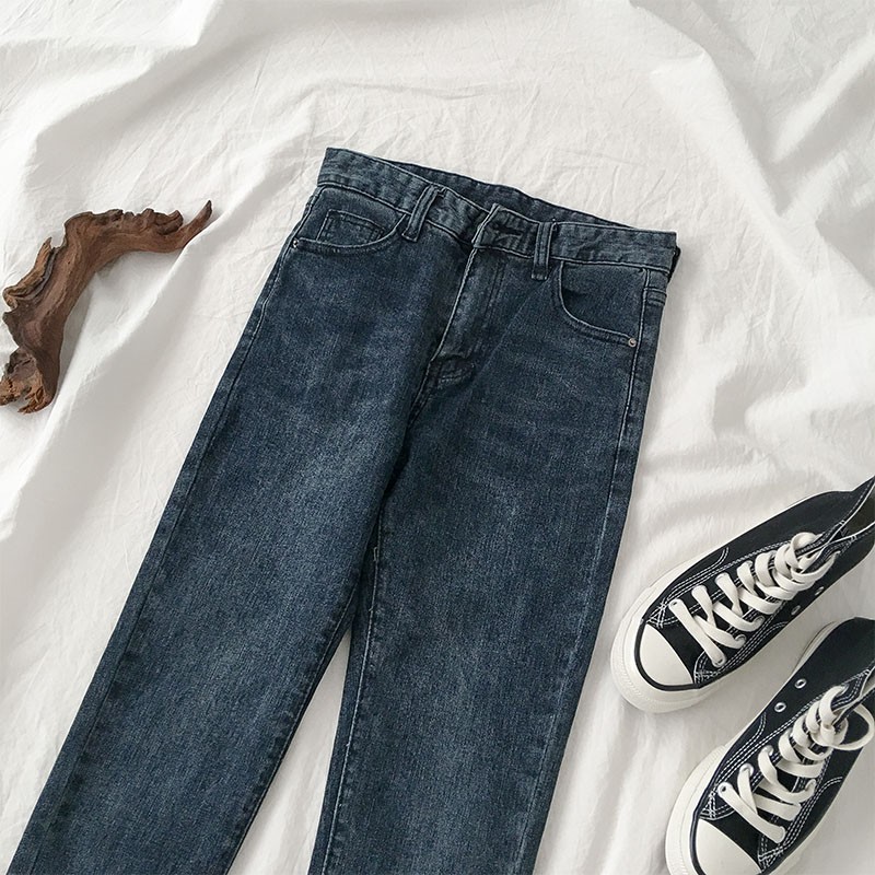 Quần jean bó gập gấu ulzzang 8837